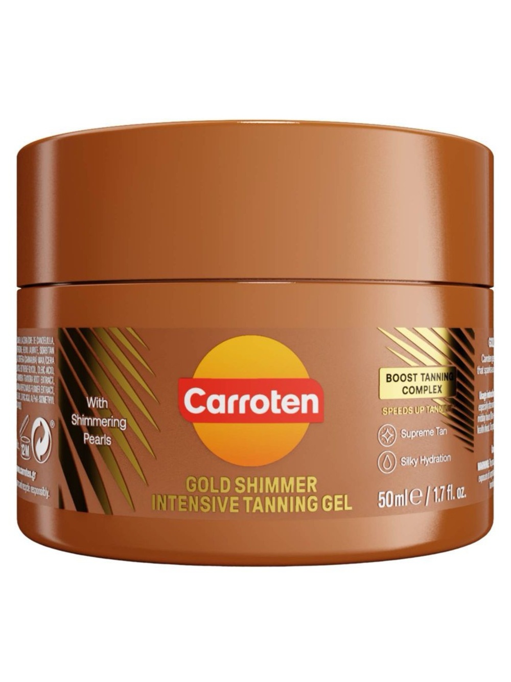 Carroten Gold Shimmer Intensive Tanning Gel Mini - 1.7 fl oz